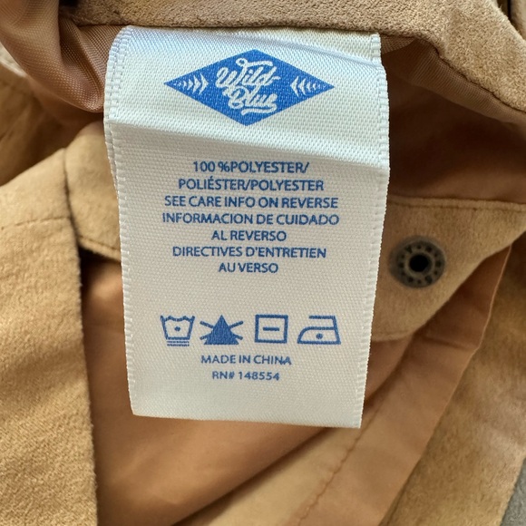 Darling Wild Blue Faux Suede Mini Skirt - Picture 6 of 7